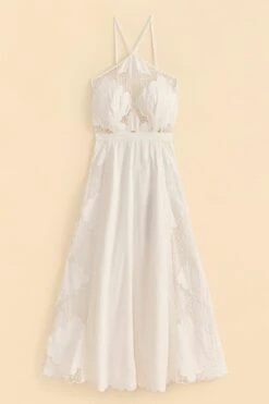 Farm Rio Off-White Embroidered Midi Dress 11 Farm Rio Off-White Embroidered Midi Dress -Modern Dress World 310674 06