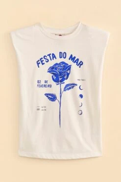 Farm Rio Festa Do Mar Organic Cotton T-Shirt -Modern Dress World 310677 06
