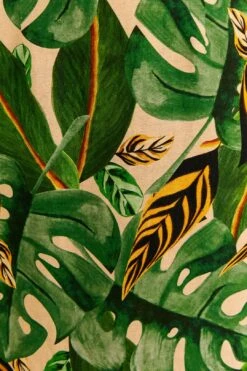 Farm Rio Tropical Leaves Midi Dress -Modern Dress World 311337 05