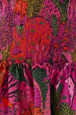 Farm Rio Pink Cool Leopards Lenzing™ Ecovero™ Viscose Mini Dress 8 Farm Rio Pink Cool Leopards Lenzing™ Ecovero™ Viscose Mini Dress -Modern Dress World 311369 04