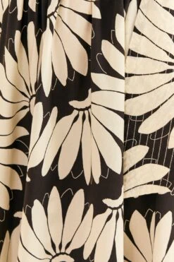 Farm Rio Black Copacabana Bow Midi Skirt 11 Farm Rio Black Copacabana Bow Midi Skirt -Modern Dress World 311375 06