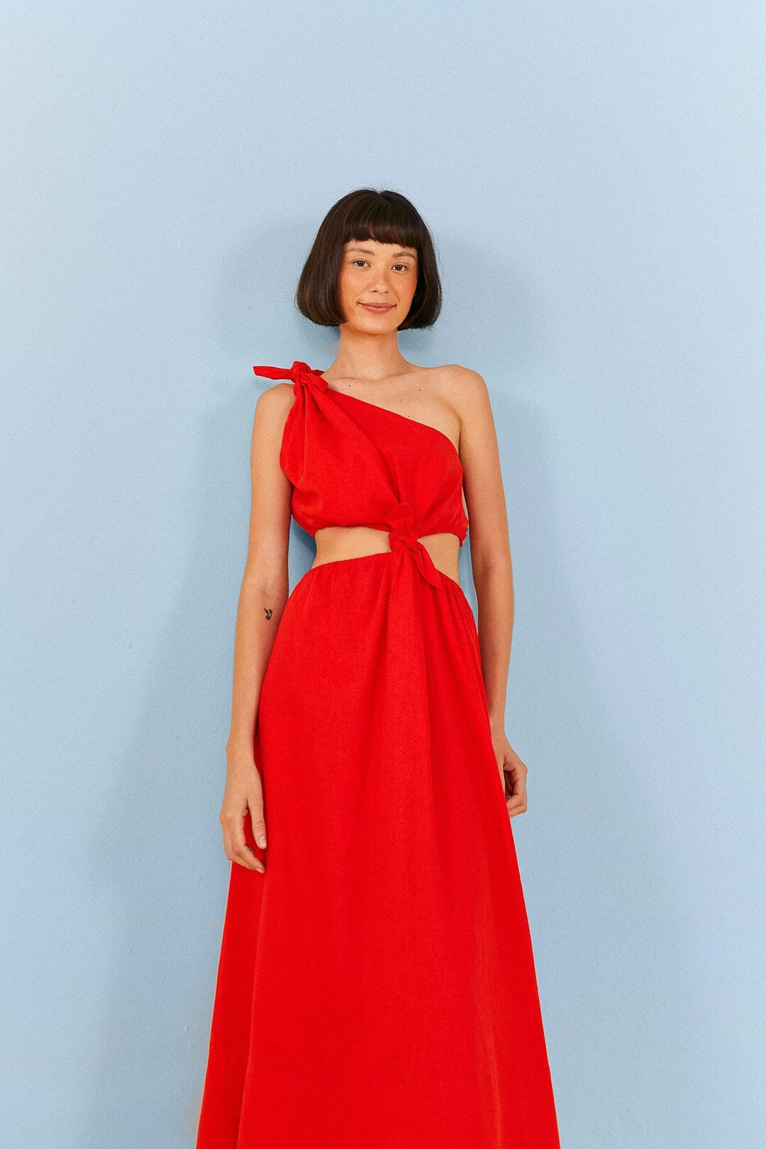Red Knot Midi Dress 2 Red Knot Midi Dress - Image 2