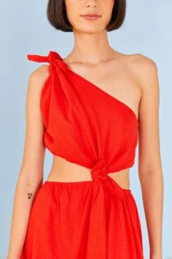 Red Knot Midi Dress 8 Red Knot Midi Dress -Modern Dress World 311386 03