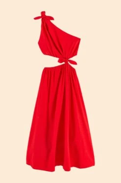 Red Knot Midi Dress 11 Red Knot Midi Dress -Modern Dress World 311386 06