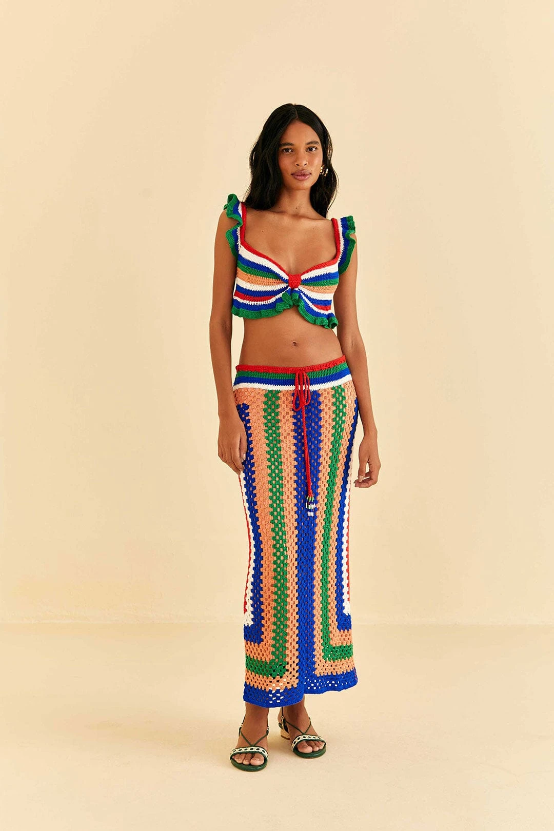 Farm Rio Pitta Crochet Top 2 Farm Rio Pitta Crochet Top - Image 2