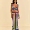 Farm Rio Pitta Crochet Skirt