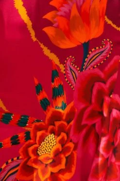 Farm Rio Vintage Wave Circle Cut-Out Midi Dress -Modern Dress World 312373 06