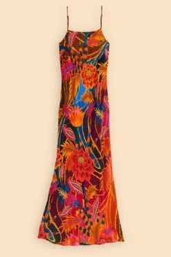 Farm Rio Vintage Wave Multicolor Lenzing™ Ecovero™ Viscose Maxi Dress 11 Farm Rio Vintage Wave Multicolor Lenzing™ Ecovero™ Viscose Maxi Dress -Modern Dress World 312607 06