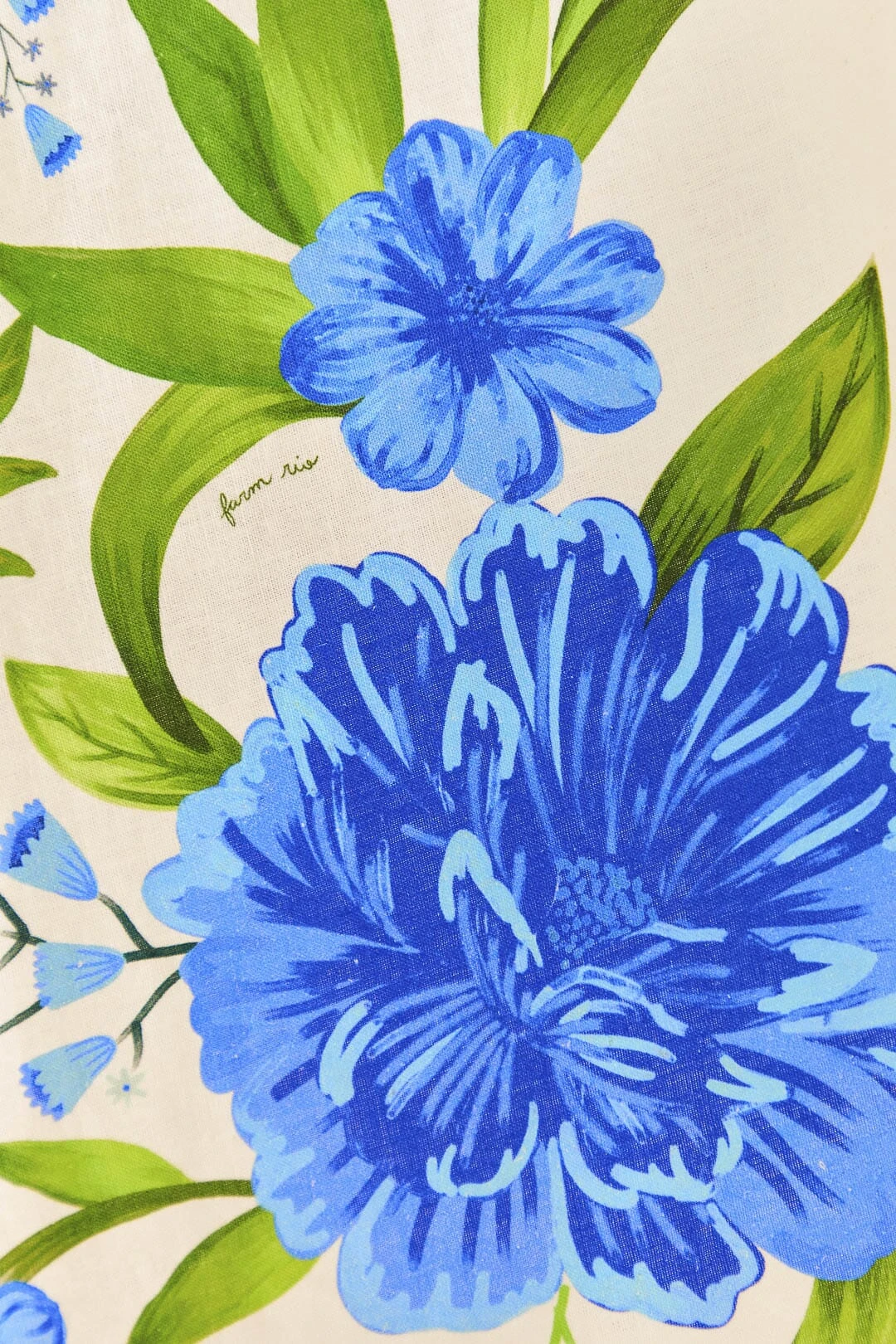 Farm Rio Off-White Romantic Garden Midi Dress 4 Farm Rio Off-White Romantic Garden Midi Dress - Image 4