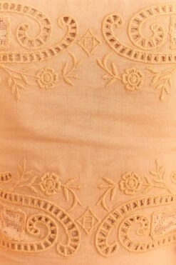 Farm Rio Dark Sand Lace Blouse -Modern Dress World 313679 05