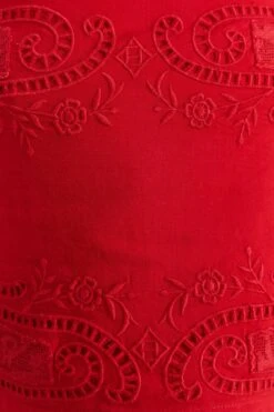 Farm Rio Red Lace Blouse 10 Farm Rio Red Lace Blouse -Modern Dress World 313682 05