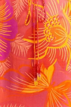 Farm Rio Summer Garden Ombre Lenzing™ Ecovero™ Viscose Midi Dress -Modern Dress World 313684 05