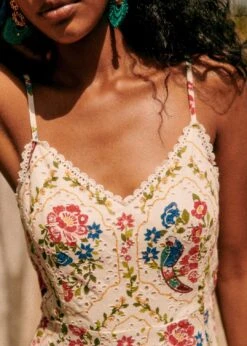 Farm Rio Romantic Garden Daniela Short Dress -Modern Dress World 313774 05