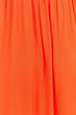 Farm Rio Red Viscose Satin Midi Dress -Modern Dress World 313816 05