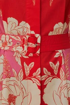 Farm Rio Pink Soft Garden Short Sleeve Mini Dress 11 Farm Rio Pink Soft Garden Short Sleeve Mini Dress -Modern Dress World 315959 06