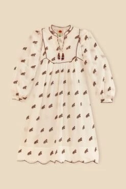 Farm Rio Off-White Embroidered Horses Midi Dress 11 Farm Rio Off-White Embroidered Horses Midi Dress -Modern Dress World 315962 06