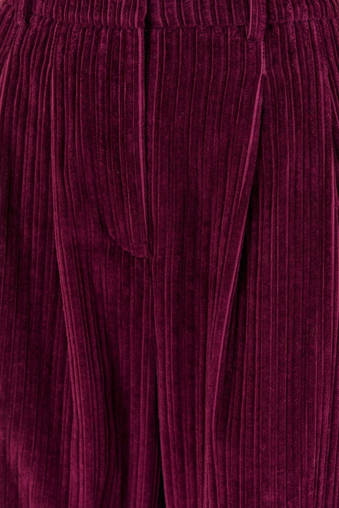 Farm Rio Burgundy Corduroy Pants 5 Farm Rio Burgundy Corduroy Pants - Image 5
