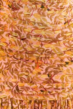 Farm Rio Light Pink Star Fruit Midi Dress -Modern Dress World 316415 05