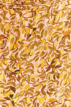 Farm Rio Light Pink Star Fruit Midi Skirt -Modern Dress World 316416 05