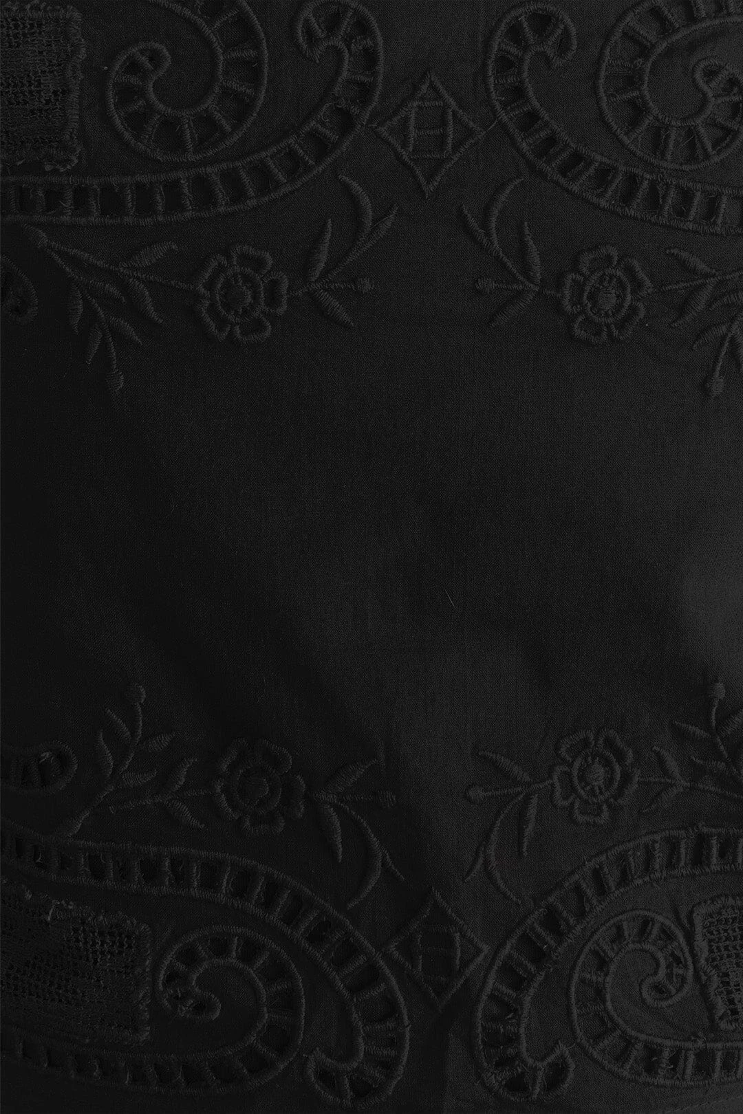 Farm Rio Black Embroidered Blouse 4 Farm Rio Black Embroidered Blouse - Image 4