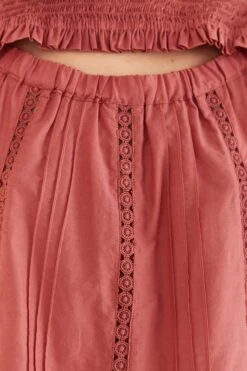Farm Rio Blush Ruffles Blouse 11 Farm Rio Blush Ruffles Blouse -Modern Dress World 318257 06