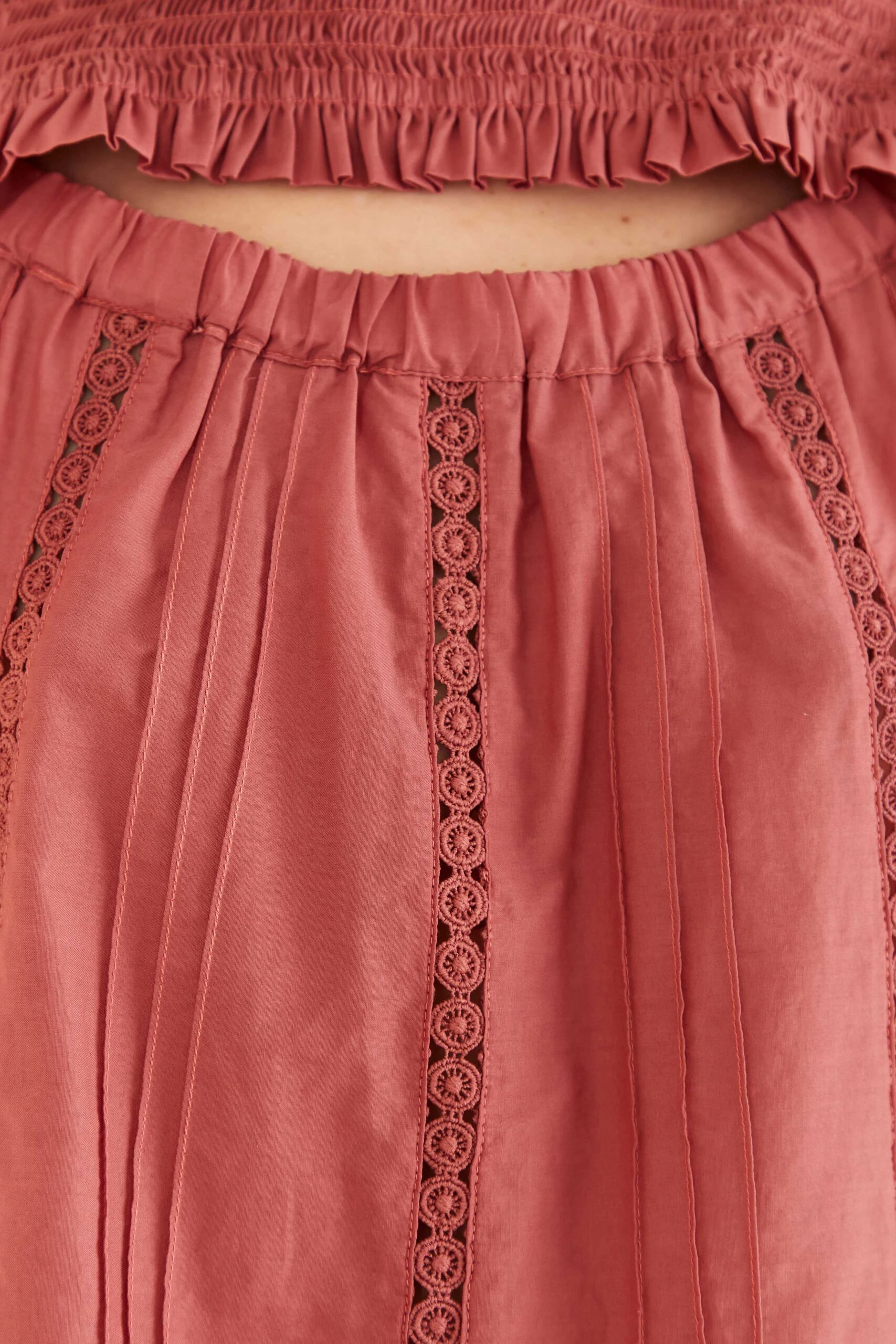 Farm Rio Blush Ruffles Blouse 6 Farm Rio Blush Ruffles Blouse - Image 6