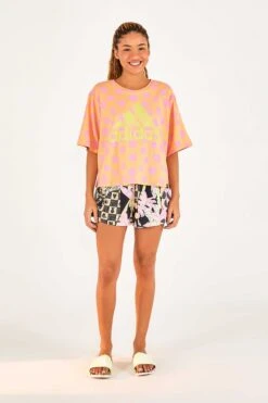 ADIDAS FARM TOTALLY NEW RIO T-SHIRT LIGHT PINK -Modern Dress World HE4940 01 92276946 7513 47ad ab4f d1b41c9a6842