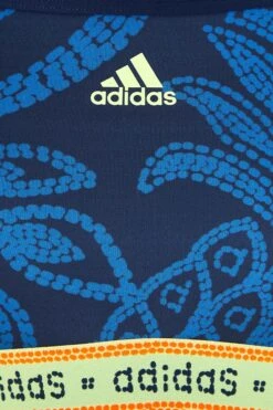 Farm Rio ADIDAS FARM LS Bra Blue -Modern Dress World HI5222 05