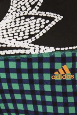 Farm Rio ADIDAS FARM Bike Shorts Green -Modern Dress World HN3899 05