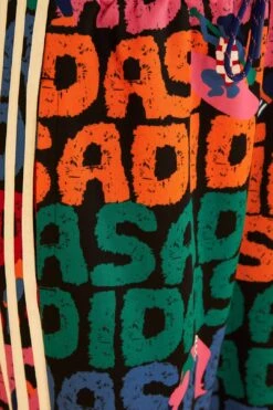 Farm Rio Adidas Farm Trackpants Black -Modern Dress World HS1181 05