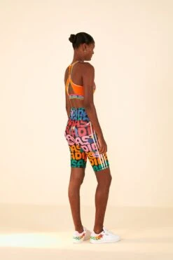 Farm Rio Adidas Farm Bike Short Black 8 Farm Rio Adidas Farm Bike Short Black -Modern Dress World HS1185 03