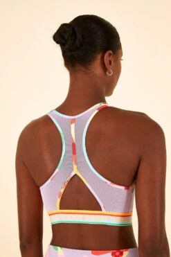 Farm Rio Adidas Farm Medium-Support Bra Gold 8 Farm Rio Adidas Farm Medium-Support Bra Gold -Modern Dress World HS1188 03