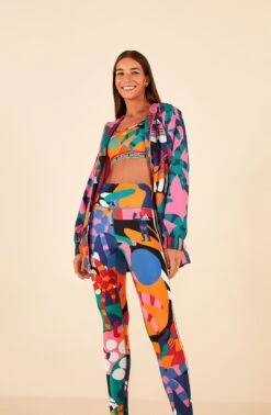 Farm Rio Adidas Farm Training Tights Green