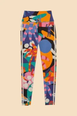 Farm Rio Adidas Farm Training Tights Green -Modern Dress World HS1191 06