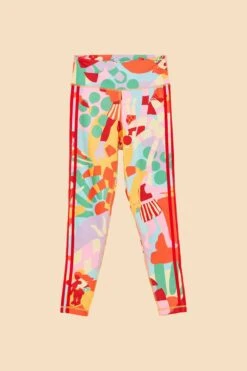 Farm Rio Adidas Farm Training Tights Gold -Modern Dress World HS1192 06