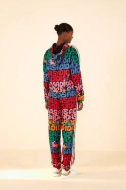 Farm Rio Adidas Farm Hoodie Black -Modern Dress World HS1195 04