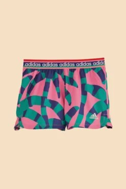 Farm Rio Adidas Farm Pacer Shorts Magenta -Modern Dress World HS1197 06
