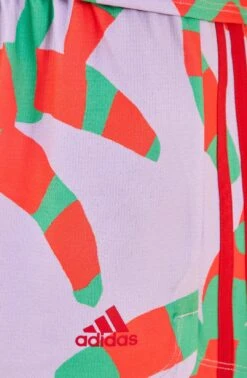 Farm Rio Adidas Farm Pacer Shorts Purple -Modern Dress World HS1198 05