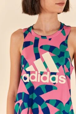 Farm Rio Adidas Farm Tank Top Green -Modern Dress World HS1203 03