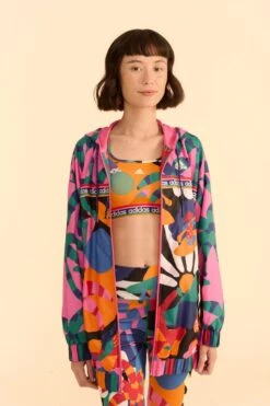 Farm Rio Adidas Farm Jacket Green