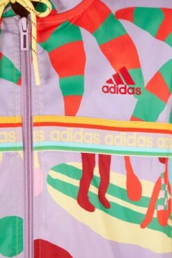 Farm Rio Adidas Farm Jacket Purple -Modern Dress World HS1206 05